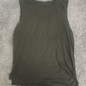 lululemon athletica Black Tank Top